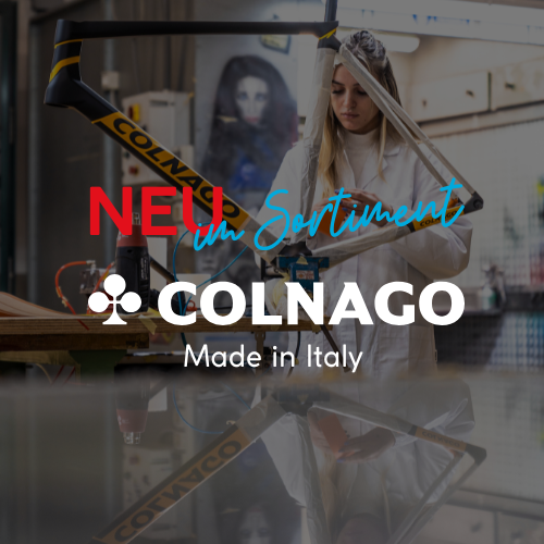 NEU im Sortiment: Bikes von Colnago - Made in Italy
