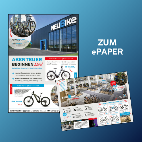 Imagebroschüre NEUBIKE - Frühjahr 2026